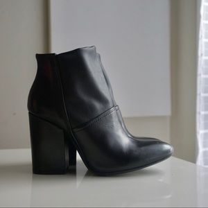 Charles David Heeled Ankle Booties